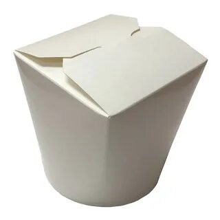 Короб бумажный ChinaPack/Белый 500 мл, 30 шт/рукав (180 коробка)