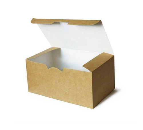 До Эко короб бумажный ECO FAST FOOD L  150*91*70 крафт (400 шт), шт