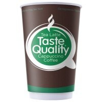DW90-530 Стакан бум двухслойный 400 мл. (Taste Quality, 25/туба, 400/кор.)