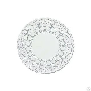 Салфетка ажурная круглая Д 10 см (20уп*250 шт)