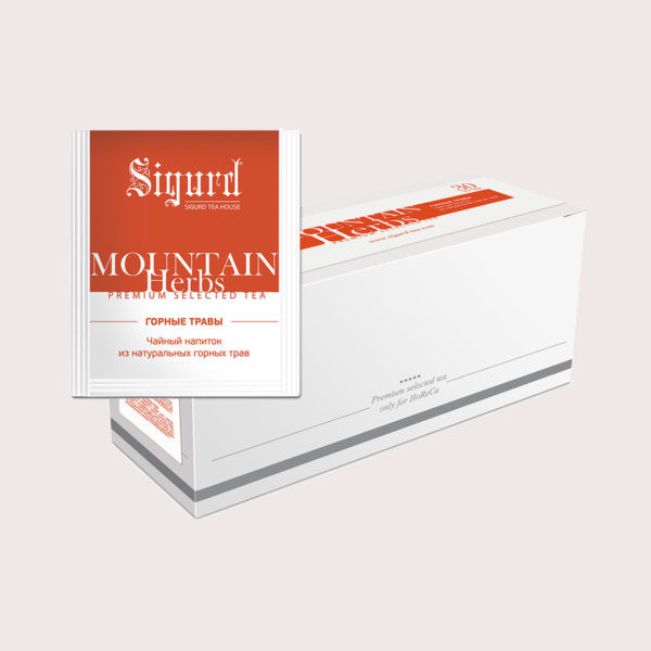 Чай SIGURD MOUNTAIN HERBS горные травы 30 шт*2 гр, уп