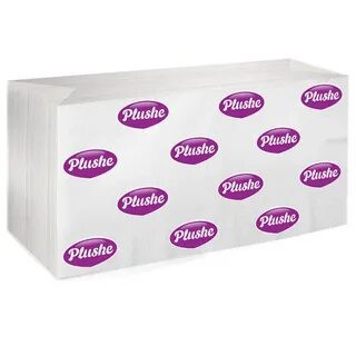 Полотенца бум Plushe Light V- сложение 1 слой, 200 листов/20 пачек, шт